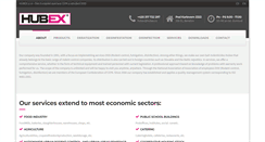 Desktop Screenshot of hubex.cz